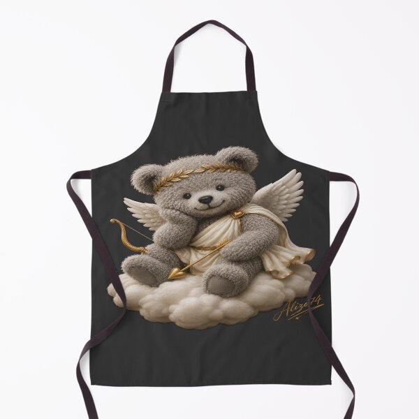 Item preview, Cupid Teddy Bear Angel on a Cloud designed and sold by alizo74.