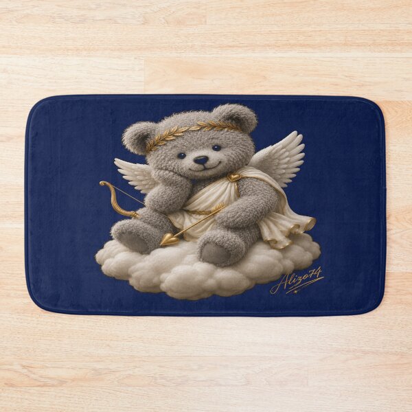 Item preview, Cupid Teddy Bear Angel on a Cloud designed and sold by alizo74.