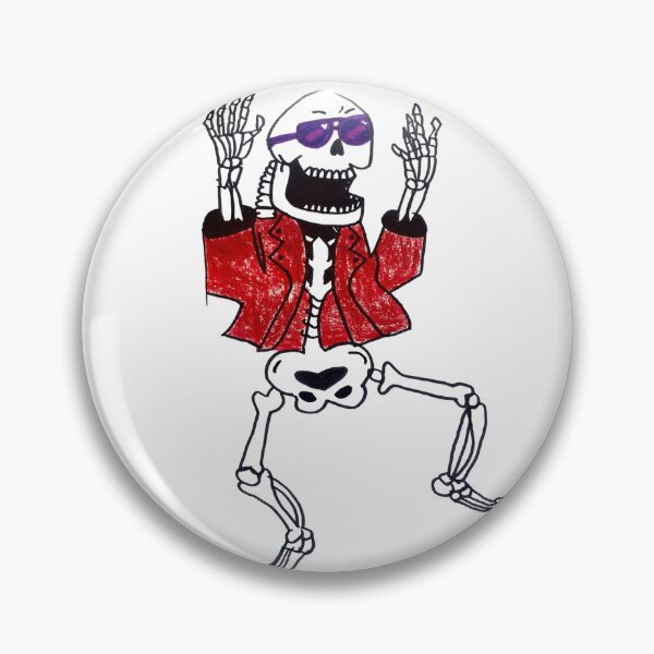 Item preview, Dancing Disco Skeleton in Red Leather Jacket designed and sold by MagicYana.