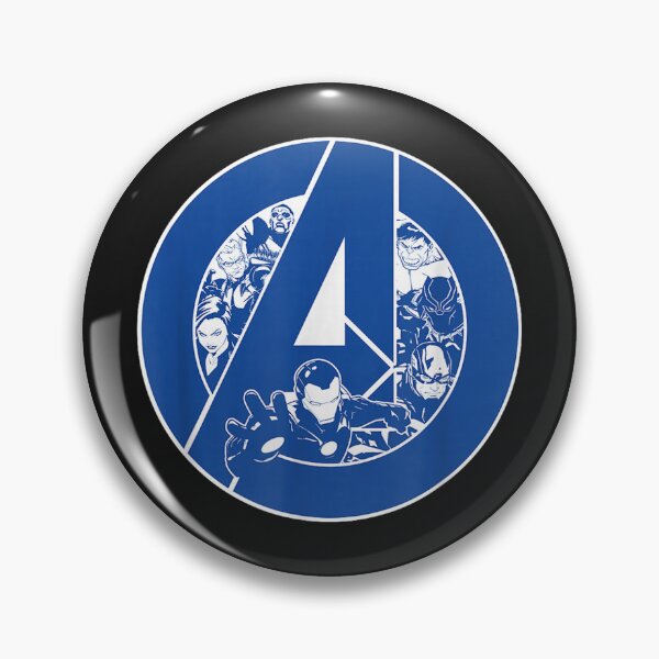 Item preview, MarveIzz 4vengersz Assemble A Logo Team Blue designed and sold by susannunlilly.