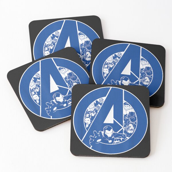 Item preview, MarveIzz 4vengersz Assemble A Logo Team Blue designed and sold by susannunlilly.