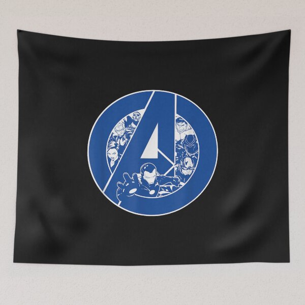 Item preview, MarveIzz 4vengersz Assemble A Logo Team Blue designed and sold by susannunlilly.