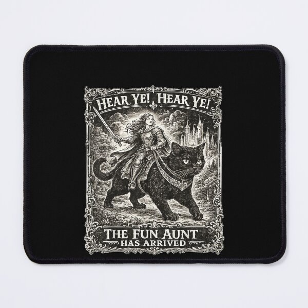 Item preview, Black Cat Hear Ye Fun Aunt Has Arrived designed and sold by PhocoNibict.