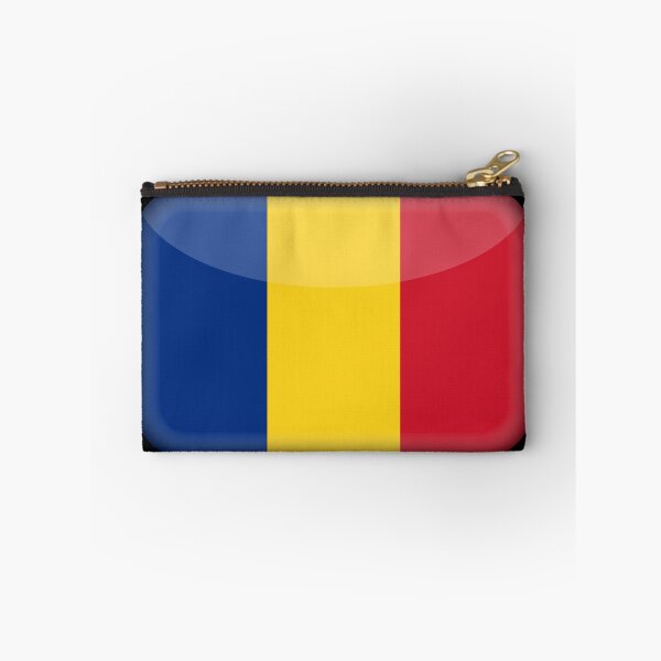 Item preview, Romanian 3D Flag Romania Pride Design designed and sold by YAZ.