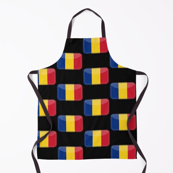 Item preview, Romanian 3D Flag Romania Pride Design designed and sold by YAZ.