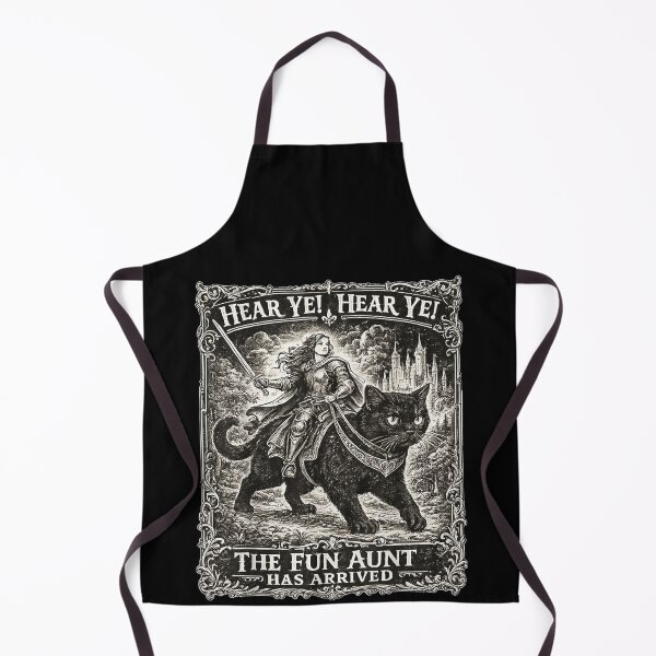Item preview, Black Cat Hear Ye Fun Aunt Has Arrived designed and sold by PhocoNibict.