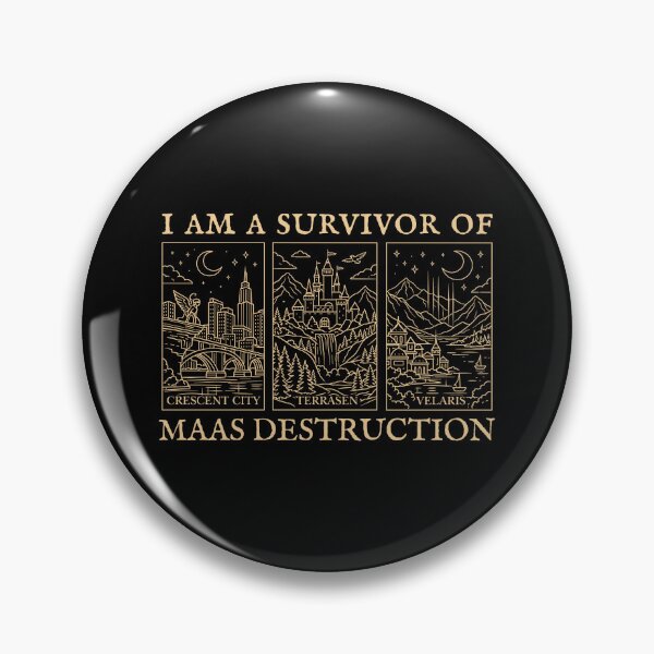 Item preview, I Am Survivor Of Maas Destruction designed and sold by KixMatch.