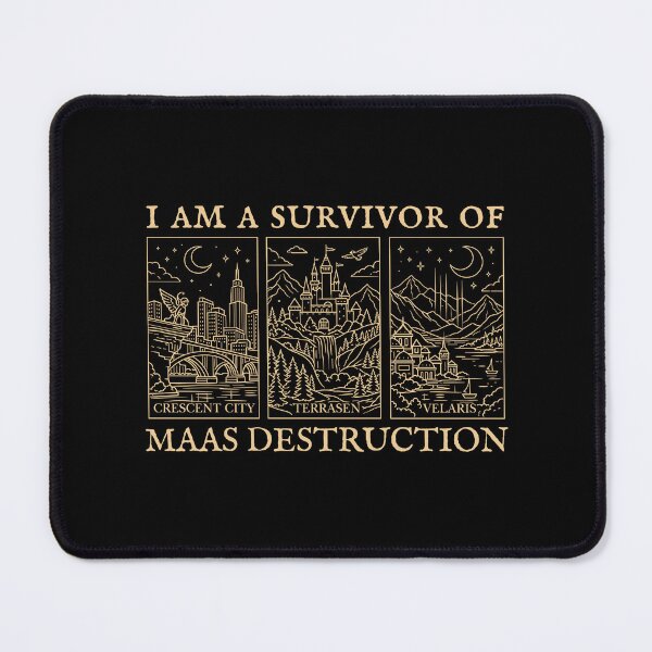 Item preview, I Am Survivor Of Maas Destruction designed and sold by KixMatch.