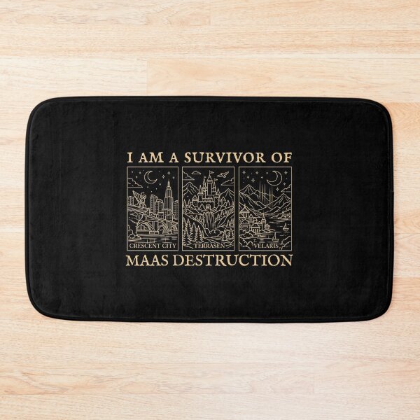 Item preview, I Am Survivor Of Maas Destruction designed and sold by KixMatch.