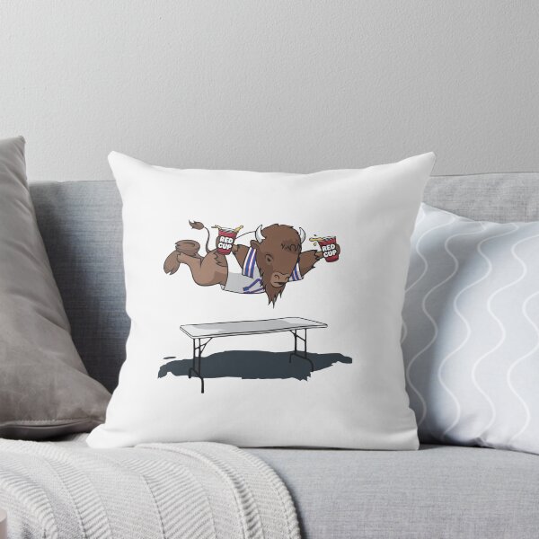 Item preview, Jumping Bison Table Smash Tailgate Mascot designed and sold by SabinUllrichf.