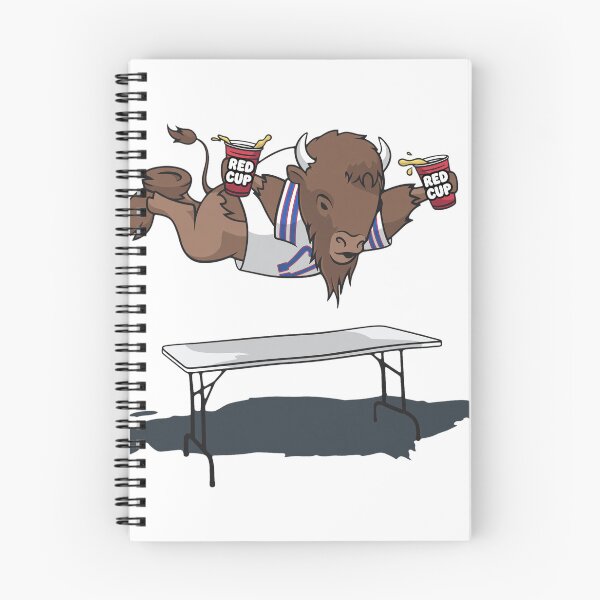 Item preview, Jumping Bison Table Smash Tailgate Mascot designed and sold by SabinUllrichf.