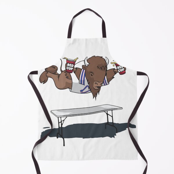 Item preview, Jumping Bison Table Smash Tailgate Mascot designed and sold by SabinUllrichf.