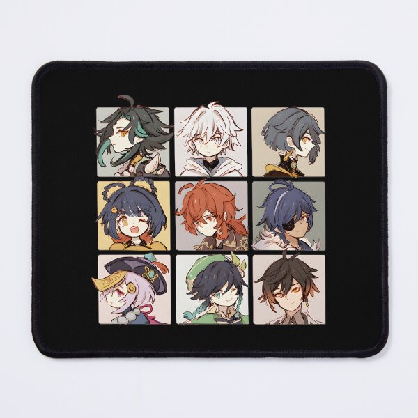 Item preview, Cute Chibi Genshin Impact Characters Assemble Fan Art Design designed and sold by EricsDesigns.