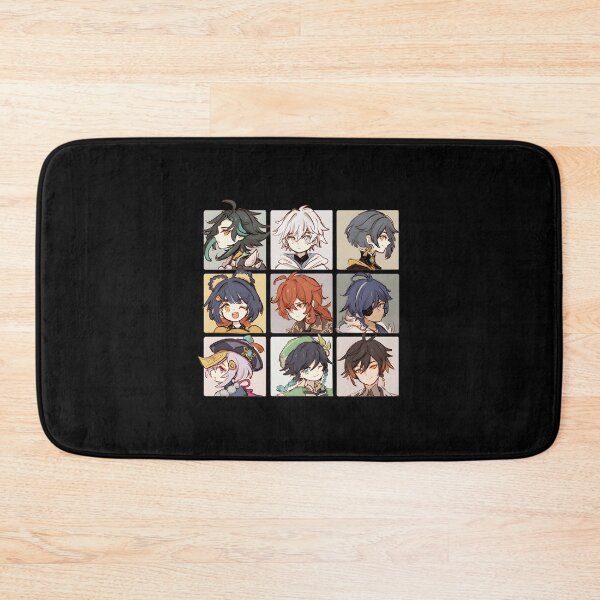 Item preview, Cute Chibi Genshin Impact Characters Assemble Fan Art Design designed and sold by EricsDesigns.