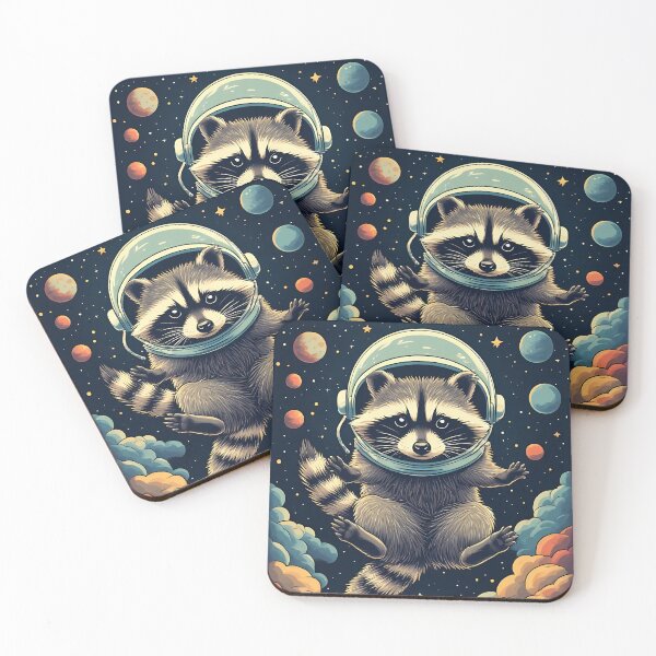 Item preview, Mysterious Raccoon designed and sold by DSIGNMAN.