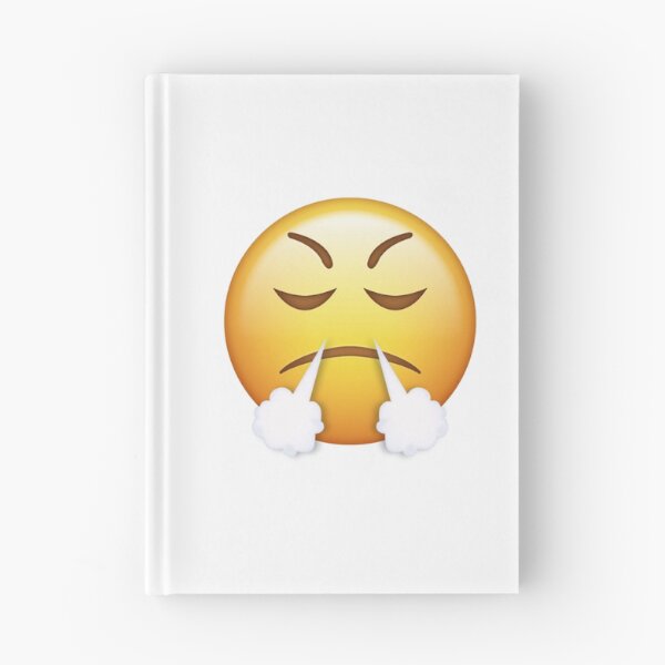 Item preview, Huffing Steam Triumph Angry Face Emoji designed and sold by Tom-Riley.