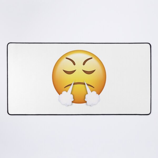 Item preview, Huffing Steam Triumph Angry Face Emoji designed and sold by Tom-Riley.