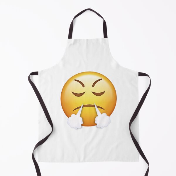 Item preview, Huffing Steam Triumph Angry Face Emoji designed and sold by Tom-Riley.