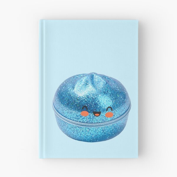 Item preview, Blue Glitter Squishy Dumpling in Bamboo Steamer – Sparkly Kawaii designed and sold by EmeraldeaArt.
