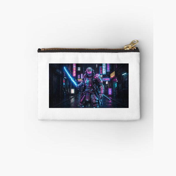 Item preview, Electric Neo-Tokyo: Vibrant Cyberpunk Samurai designed and sold by Zen Motif Japan.