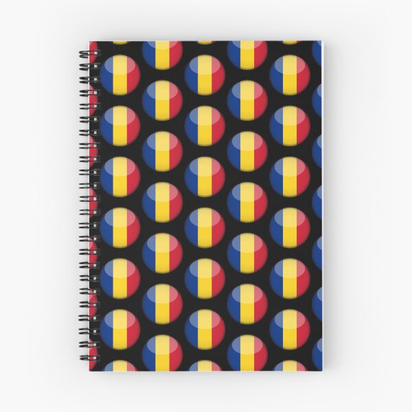 Item preview, Romanian 3D Round Flag Romania Pride Design designed and sold by YAZ.