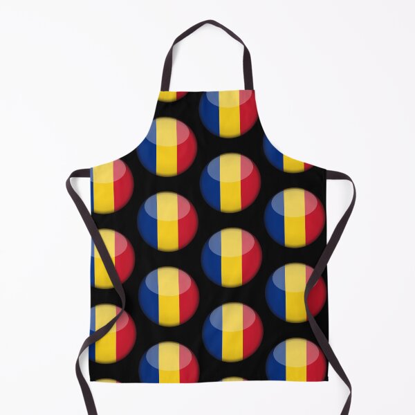 Item preview, Romanian 3D Round Flag Romania Pride Design designed and sold by YAZ.
