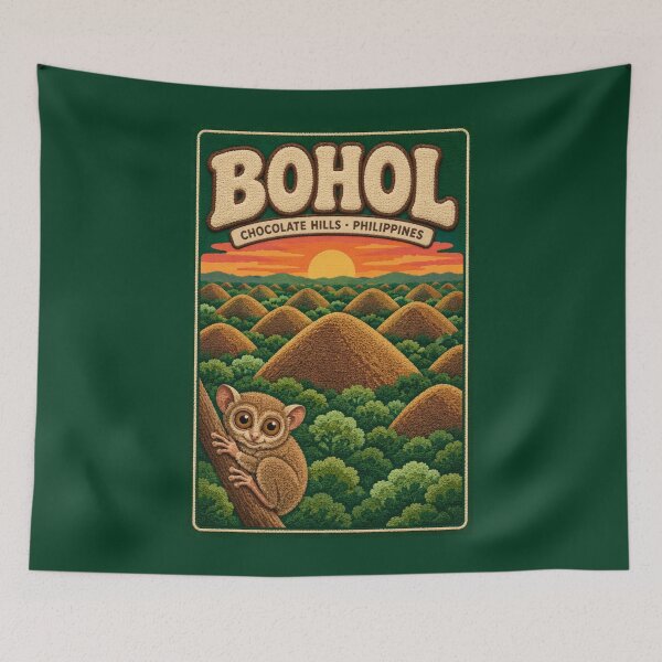 Item preview, Bohol - Chocolate Hills - Philippines designed and sold by StudioRedKoala.