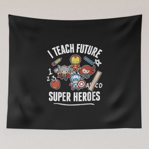 Item preview, Womens MarveIzz 4vengersz I Teach Future Super Heroes Collage designed and sold by susannunlilly.