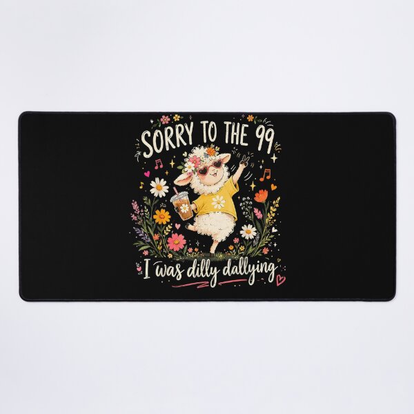Item preview, Sorry to The 99 I was Dilly Dallying Christian Sheep Funny designed and sold by ALICIAxGONZALEZ.