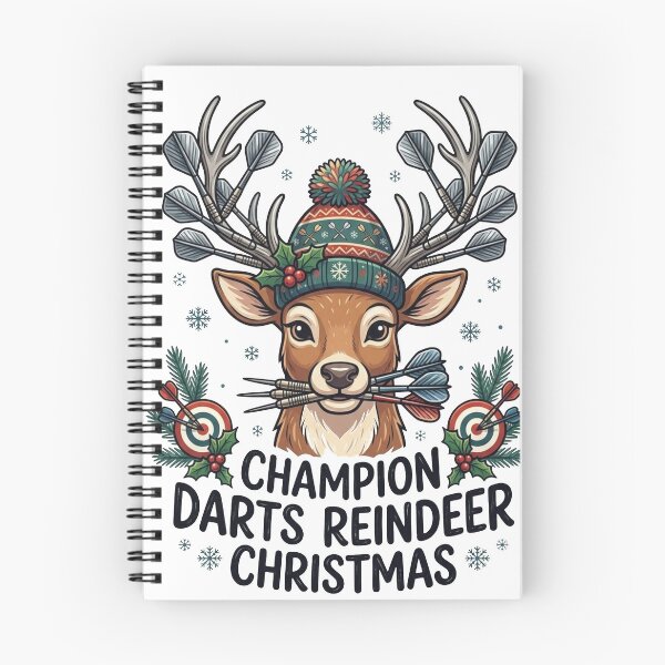 Item preview, Ugly Christmas Sweater Darts Reindeer Shirt | Champion Darts & Deer Tee designed and sold by designwiss.