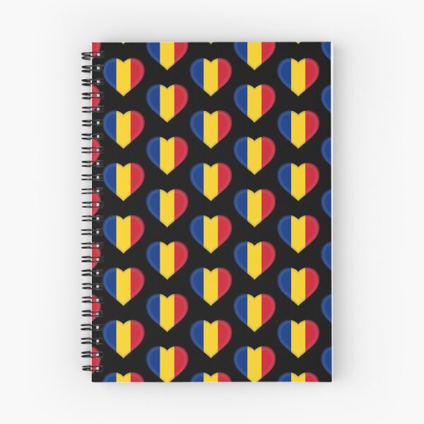 Item preview, Romanian 3D Flag Heart Romania Love Design designed and sold by YAZ.