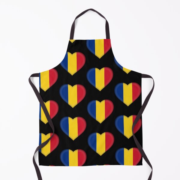 Item preview, Romanian 3D Flag Heart Romania Love Design designed and sold by YAZ.