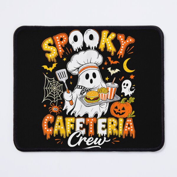 Item preview, Spooky Cafeteria Crew Halloween Ghost Lunch Lady School Fall designed and sold by ALICIAxGONZALEZ.