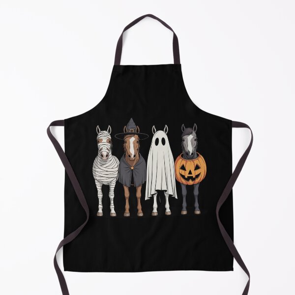 Item preview, Spooky Ghost Horse Pumpkin Halloween Skeleton designed and sold by ALICIAxGONZALEZ.