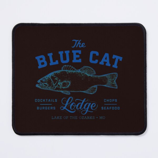 Item preview, Blue Cat Lodge Vintage Fishing designed and sold by GoffJennie.