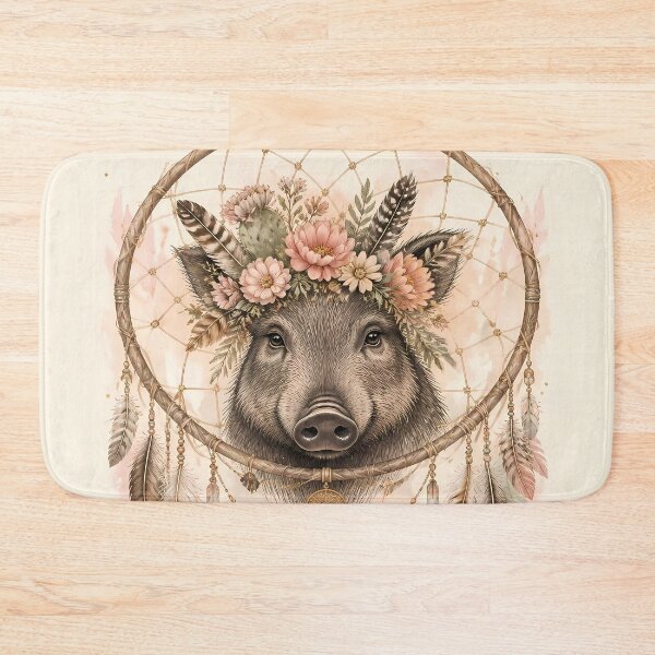 Item preview, Wild & Free Desert Soul – Javelina Collared Peccary designed and sold by Art-Arcade6.