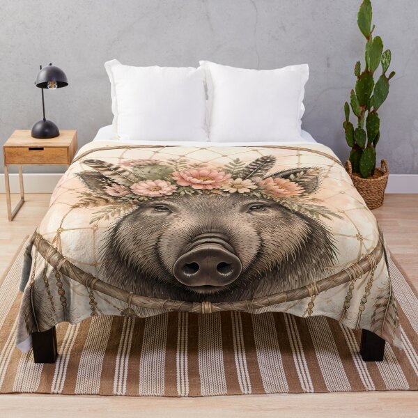 Item preview, Wild & Free Desert Soul – Javelina Collared Peccary designed and sold by Art-Arcade6.