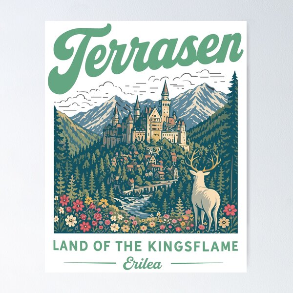 Item preview, Terrasen Throne of Glass designed and sold by KixMatch.