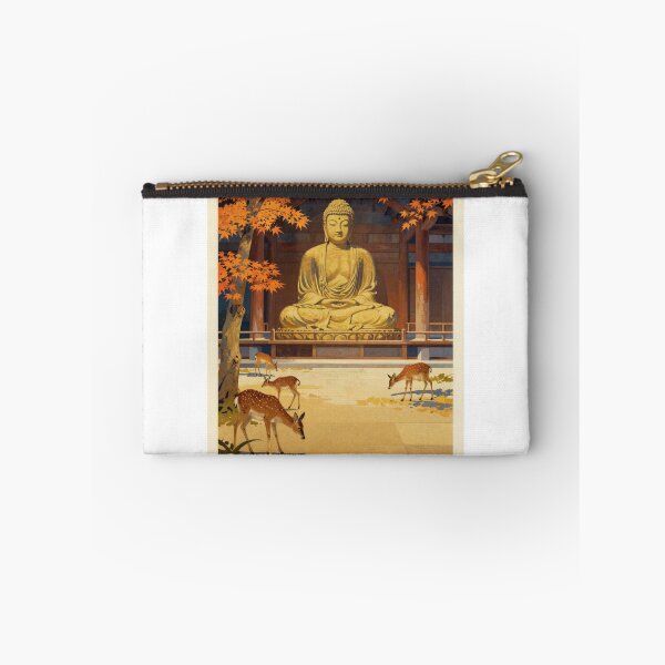 Item preview, Nara Vintage Japan Travel Poster designed and sold by ShowaTabiPress.