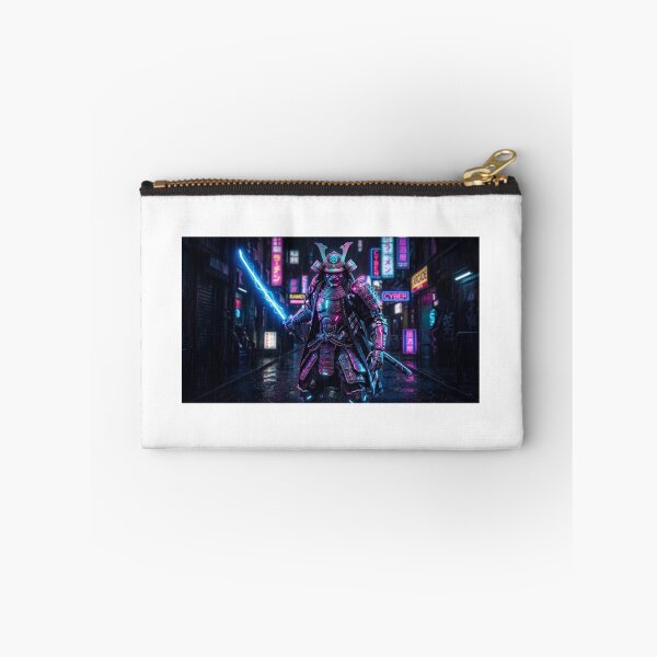 Item preview, Neon Kabuto: Cyberpunk Mecha Samurai in Neo-Tokyo designed and sold by Zen Motif Japan.