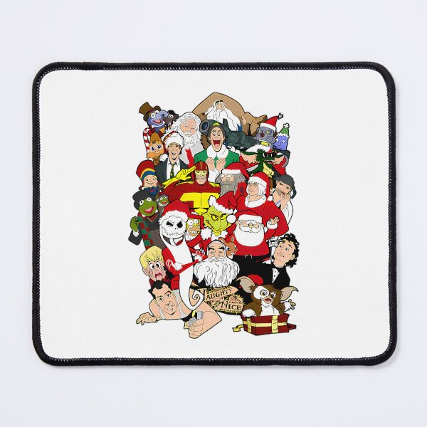 Item preview, Christmas Chaos Pop Culture Movies Collage designed and sold by Strokerdesign.