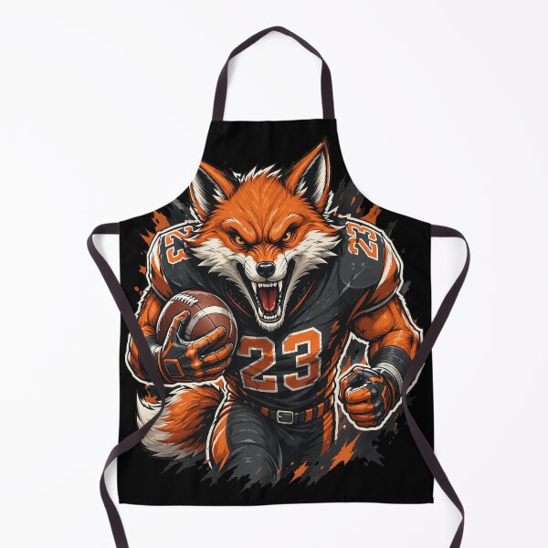 Item preview, Angry Fox Football Player Number 23 Mascot designed and sold by SabinUllrichf.