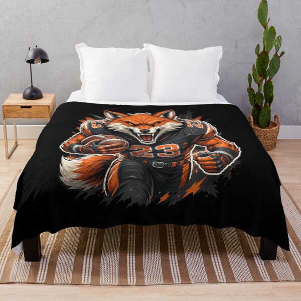 Item preview, Angry Fox Football Player Number 23 Mascot designed and sold by SabinUllrichf.