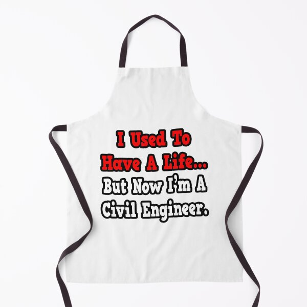 Item preview, I Used To Have A Life Now I'm A Civil Engineer Funny Quote Design designed and sold by YUKAdesign.
