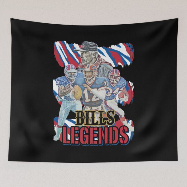 Item preview, Buffalo Football Icons Vintage Legends Collage designed and sold by SabinUllrichf.