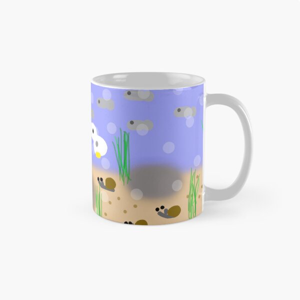 Item preview, Underwater Snail Scene Digital Illustration designed and sold by elisazamla.