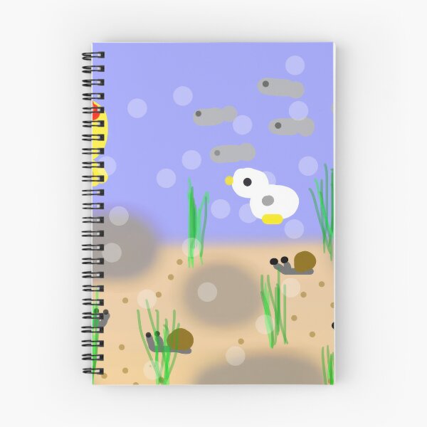Item preview, Underwater Snail Scene Digital Illustration designed and sold by elisazamla.