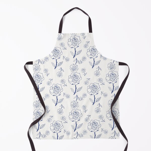Item preview, Flora pattern blue rose designed and sold by LifeTU.