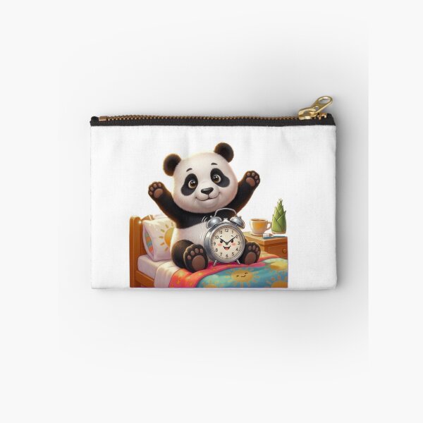 Item preview, Cute Panda Morning Alarm Clock Cartoon Art designed and sold by EnginerdStudio.