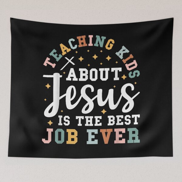 Item preview, Teaching Kids About Jesus is The Best Job Ever designed and sold by ALICIAxGONZALEZ.
